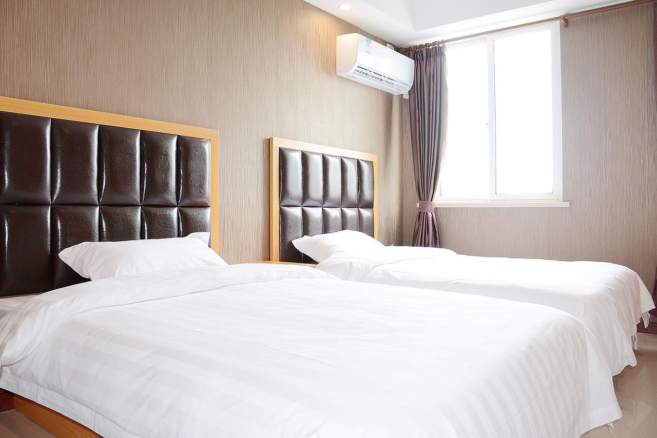 100 Inn Plus Pudong Airport Hotel Shanghai Exterior foto